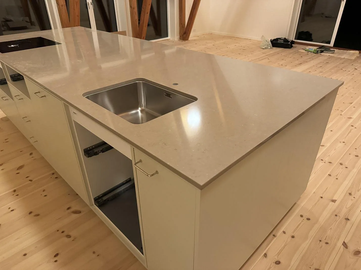 Køkkenbordplade i Silestone Coral Clay, Svendborg