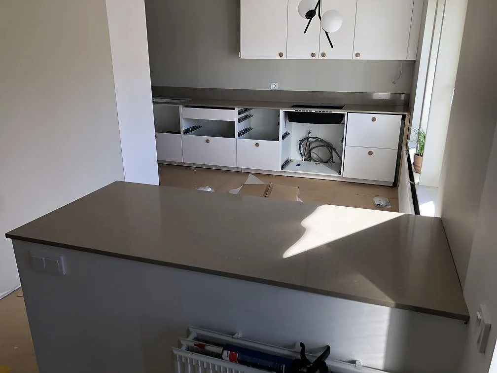 Køkkenbordplade i Silestone Coral Clay, Trelleborg – billede 2
