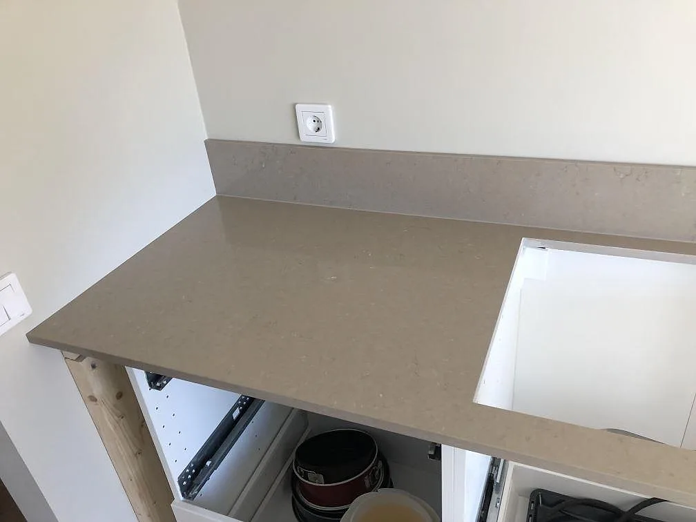Køkkenbordplade i Silestone Coral Clay, Trelleborg – billede 5