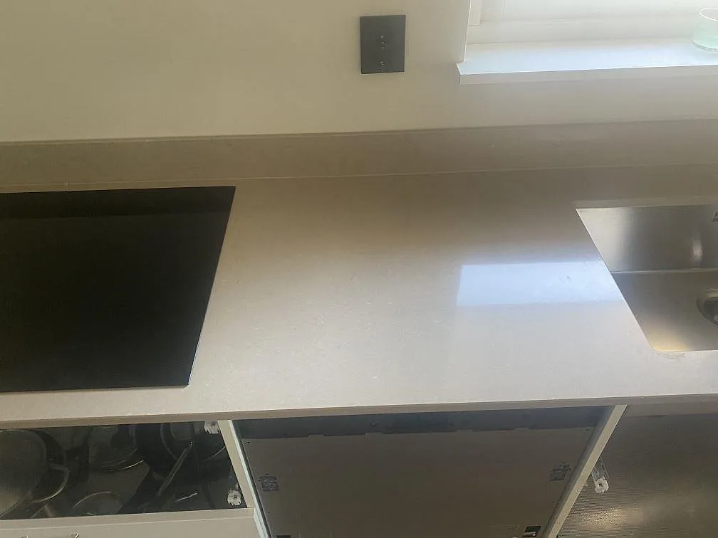 Køkkenbordplade i Silestone Coral Clay, Trelleborg – billede 4