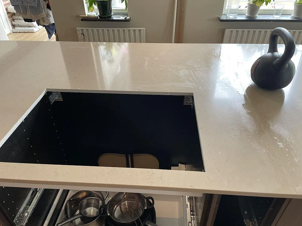 Køkkenbordplade i Silestone Coral Clay, Trelleborg – billede 6