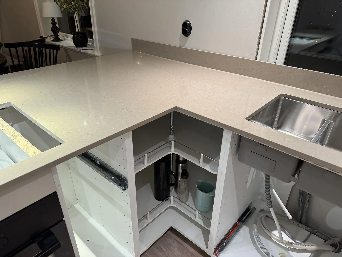 Køkkenbordplade i Silestone Coral Clay, Uddebo – billede 2