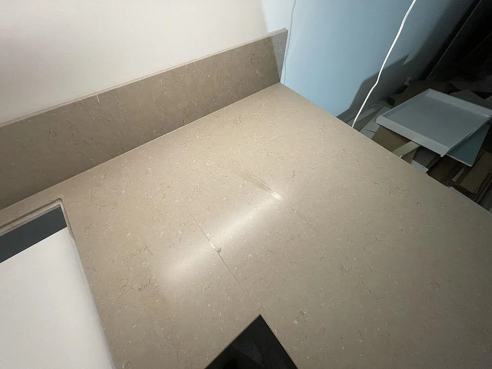 Køkkenbordplade i Silestone Coral Clay, Uppsala – billede 4