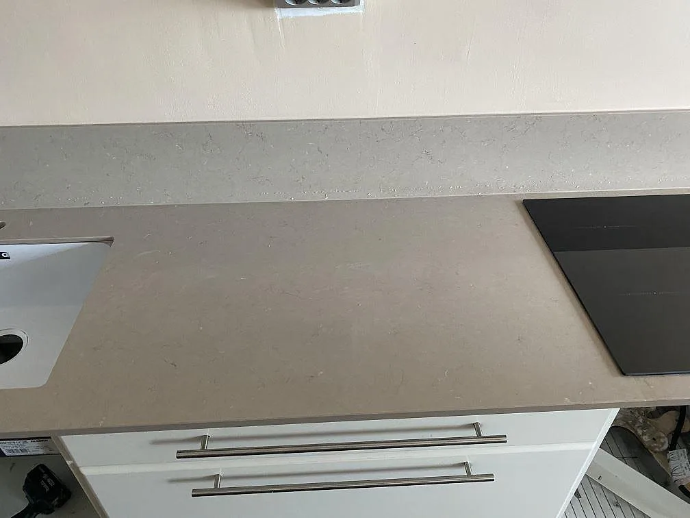 Køkkenbordplade i Silestone Coral Clay, Västra Frölunda – billede 5