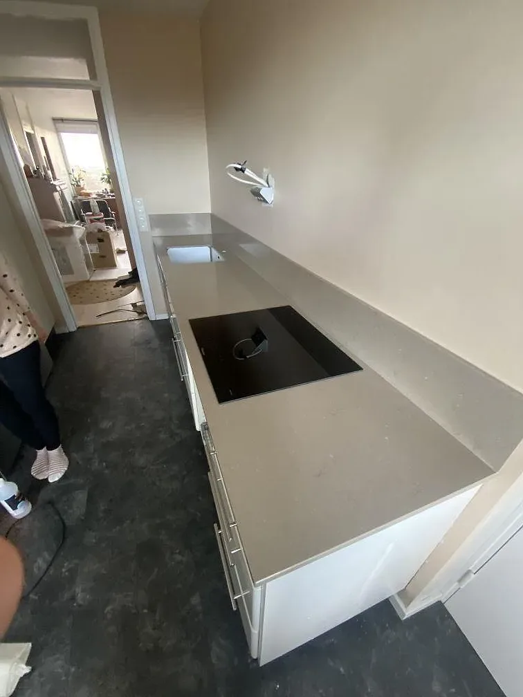 Køkkenbordplade i Silestone Coral Clay, Västra Frölunda – billede 5