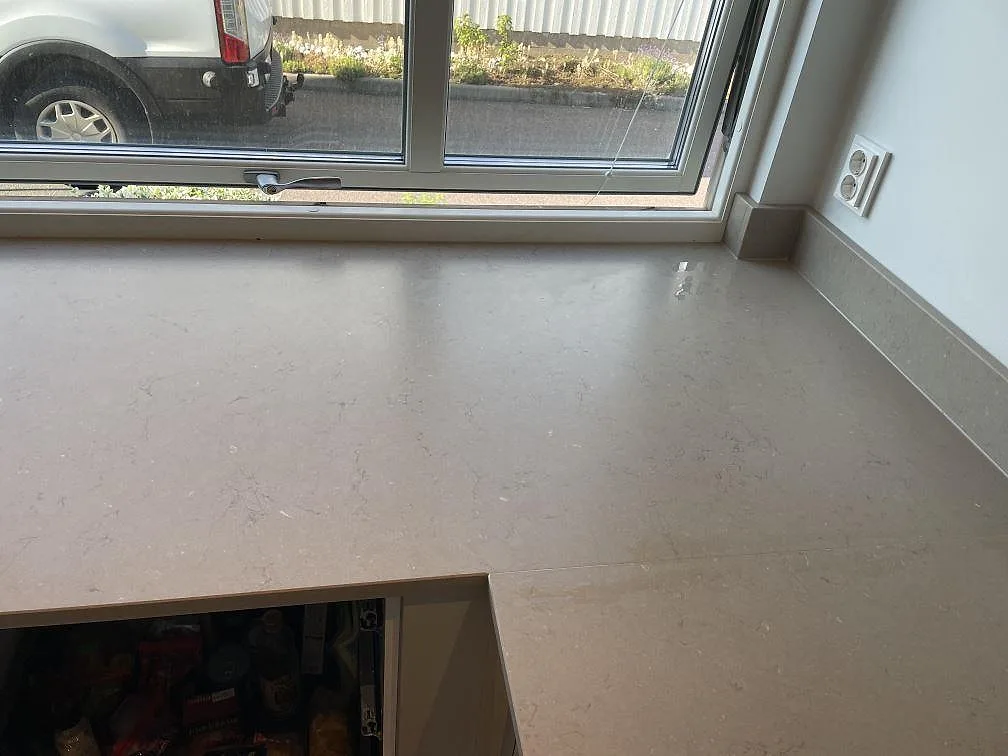 Køkkenbordplade i Silestone Coral Clay, Västra Frölunda – billede 8