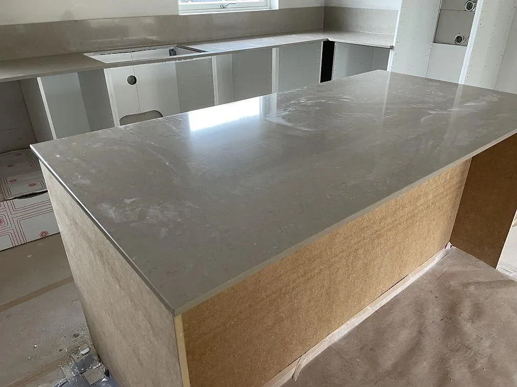Køkkenbordplade i Silestone Coral Clay, Varberg – billede 2