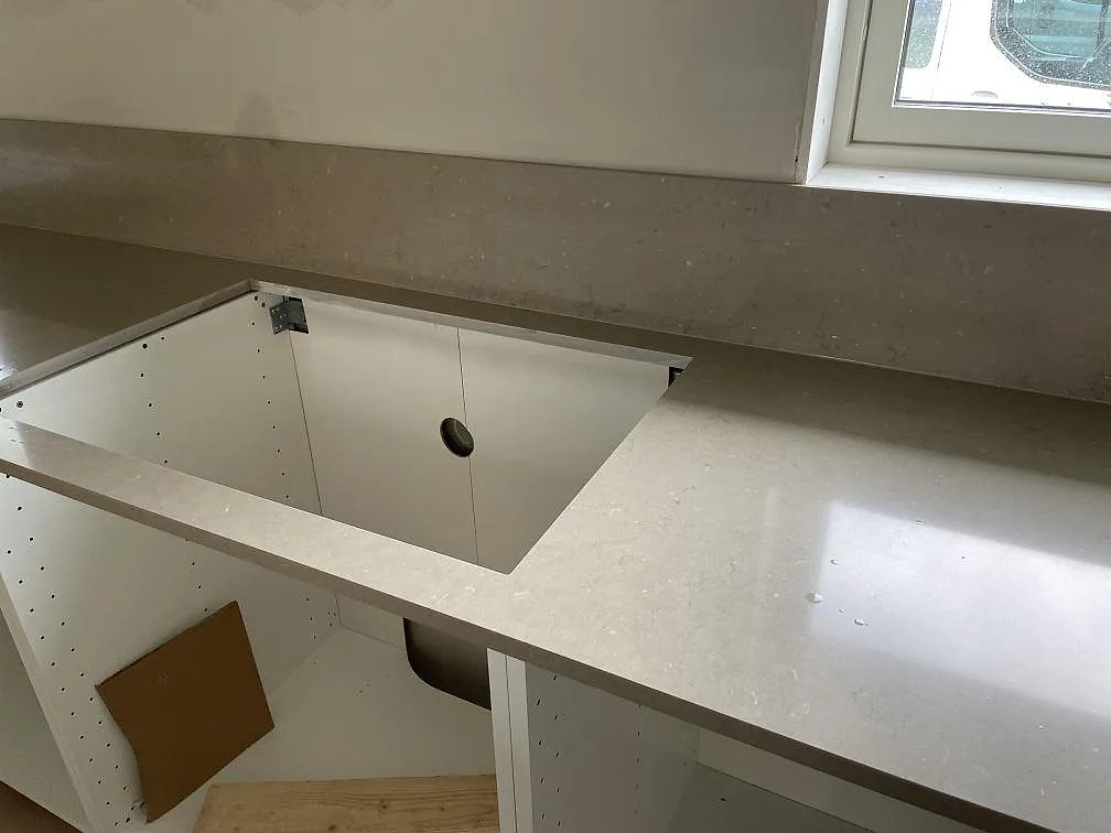 Køkkenbordplade i Silestone Coral Clay, Varberg – billede 8