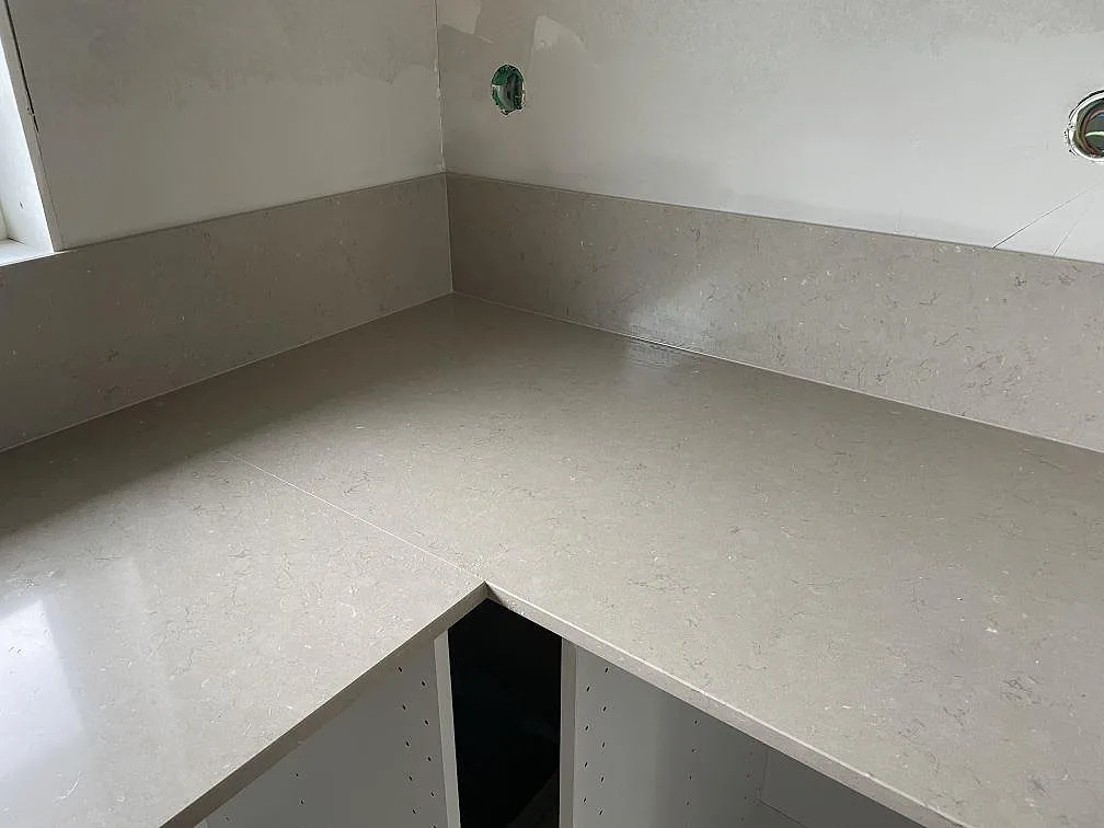 Køkkenbordplade i Silestone Coral Clay, Varberg – billede 5