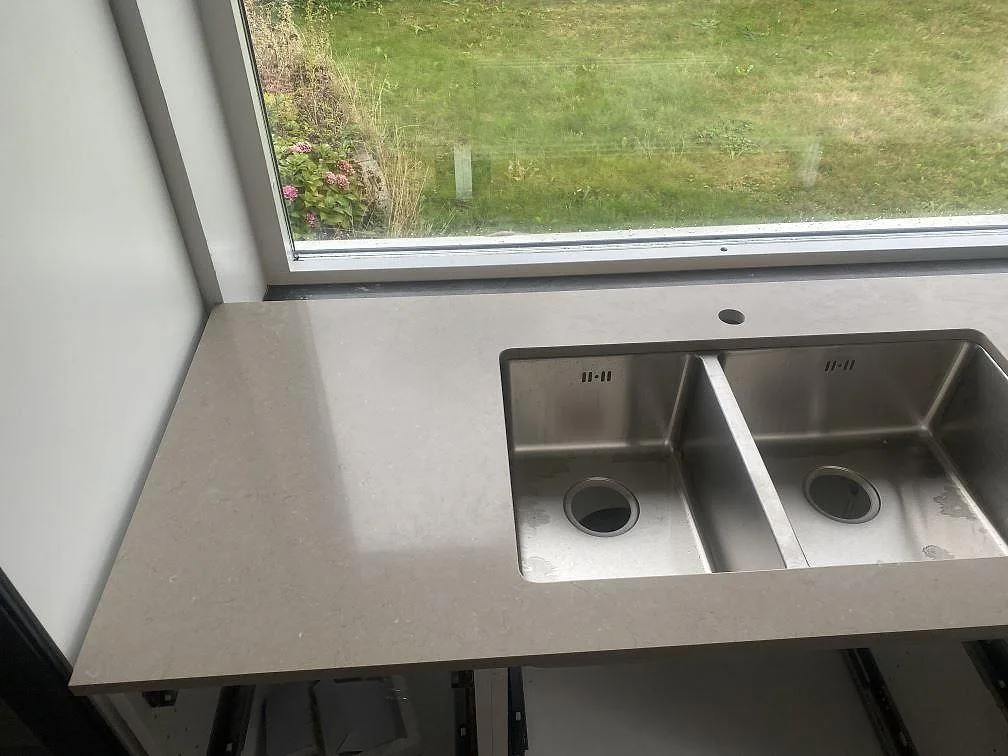 Køkkenbordplade i Silestone Coral Clay, Vellinge – billede 3