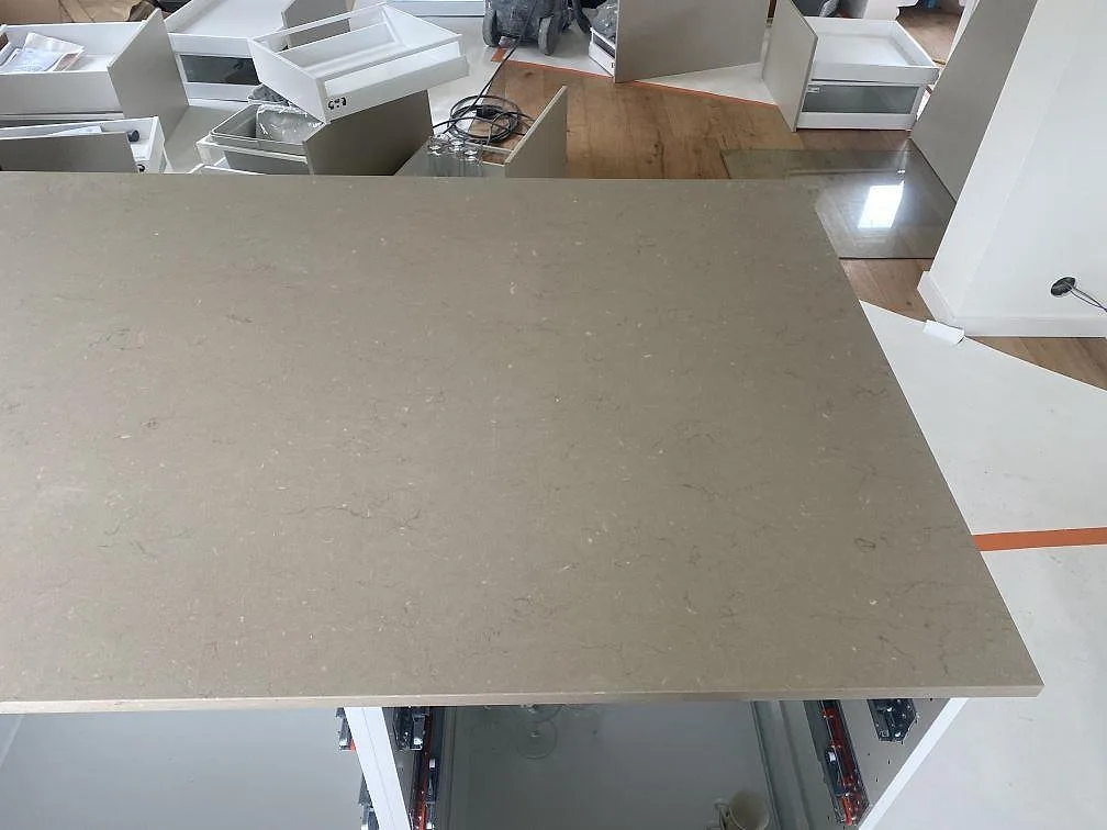 Køkkenbordplade i Silestone Coral Clay, Vellinge – billede 6