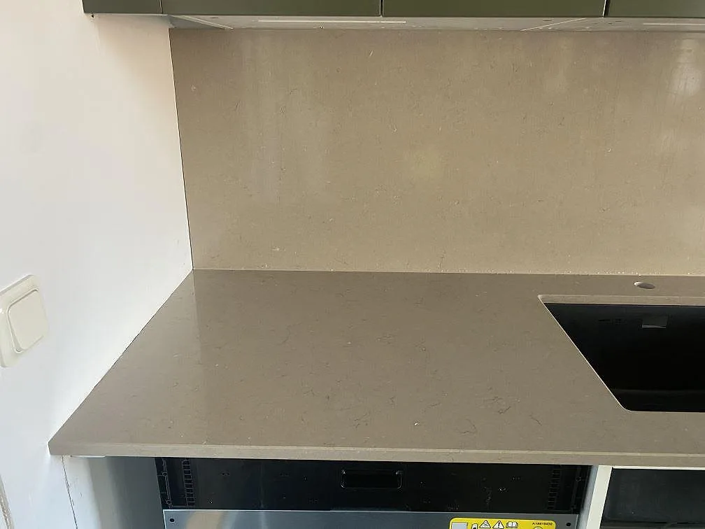Køkkenbordplade i Silestone Coral Clay, Vellinge – billede 4