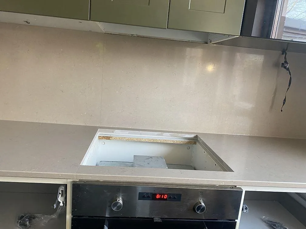 Køkkenbordplade i Silestone Coral Clay, Vellinge – billede 6