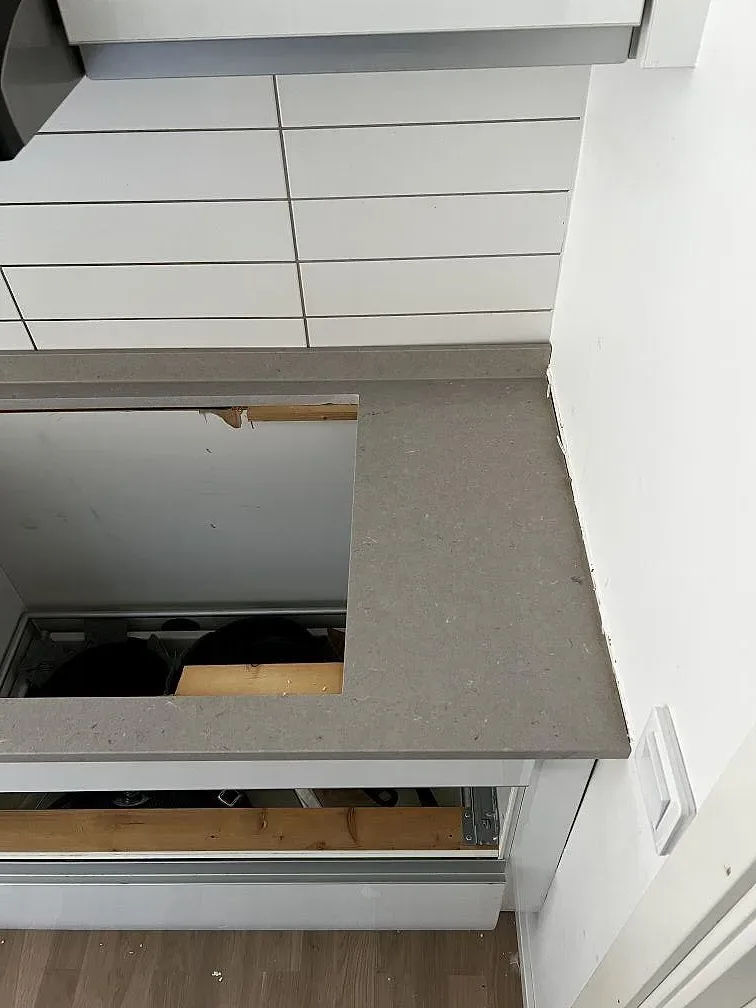 Køkkenbordplade i Silestone Coral Clay, Vellinge – billede 6