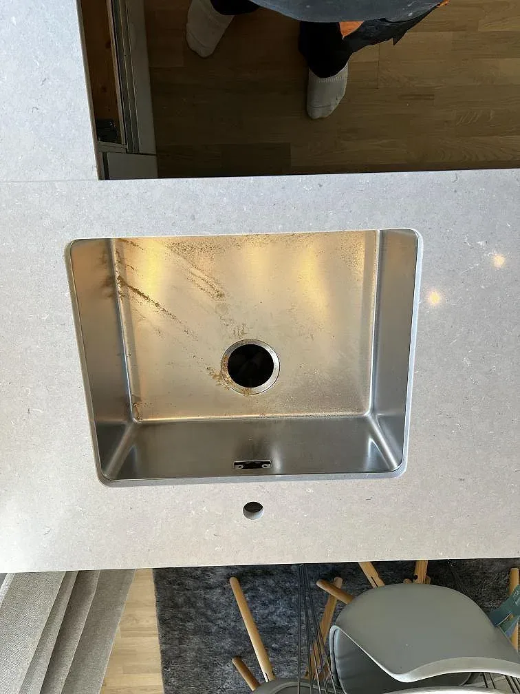 Køkkenbordplade i Silestone Coral Clay, Vellinge – billede 3