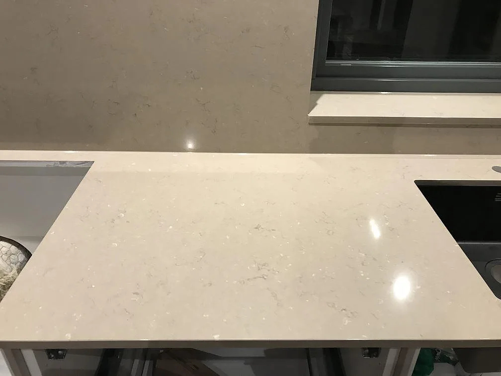 Køkkenbordplade i Silestone Coral Clay, Vrigstad – billede 2