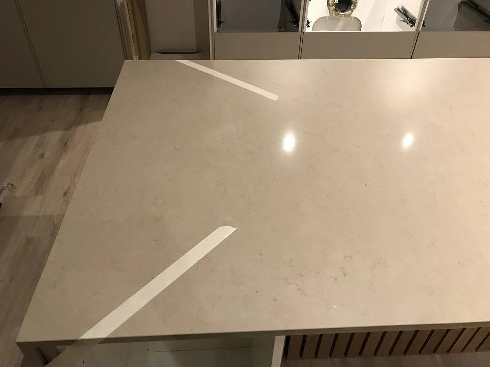 Køkkenbordplade i Silestone Coral Clay, Vrigstad – billede 4