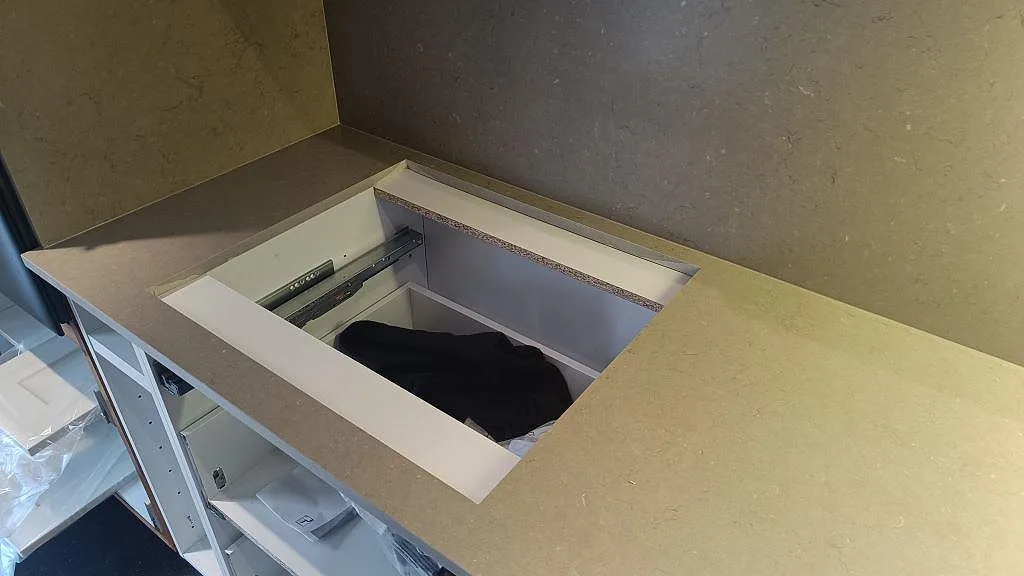 Køkkenbordplade i Silestone Coral Clay, Ystad – billede 5