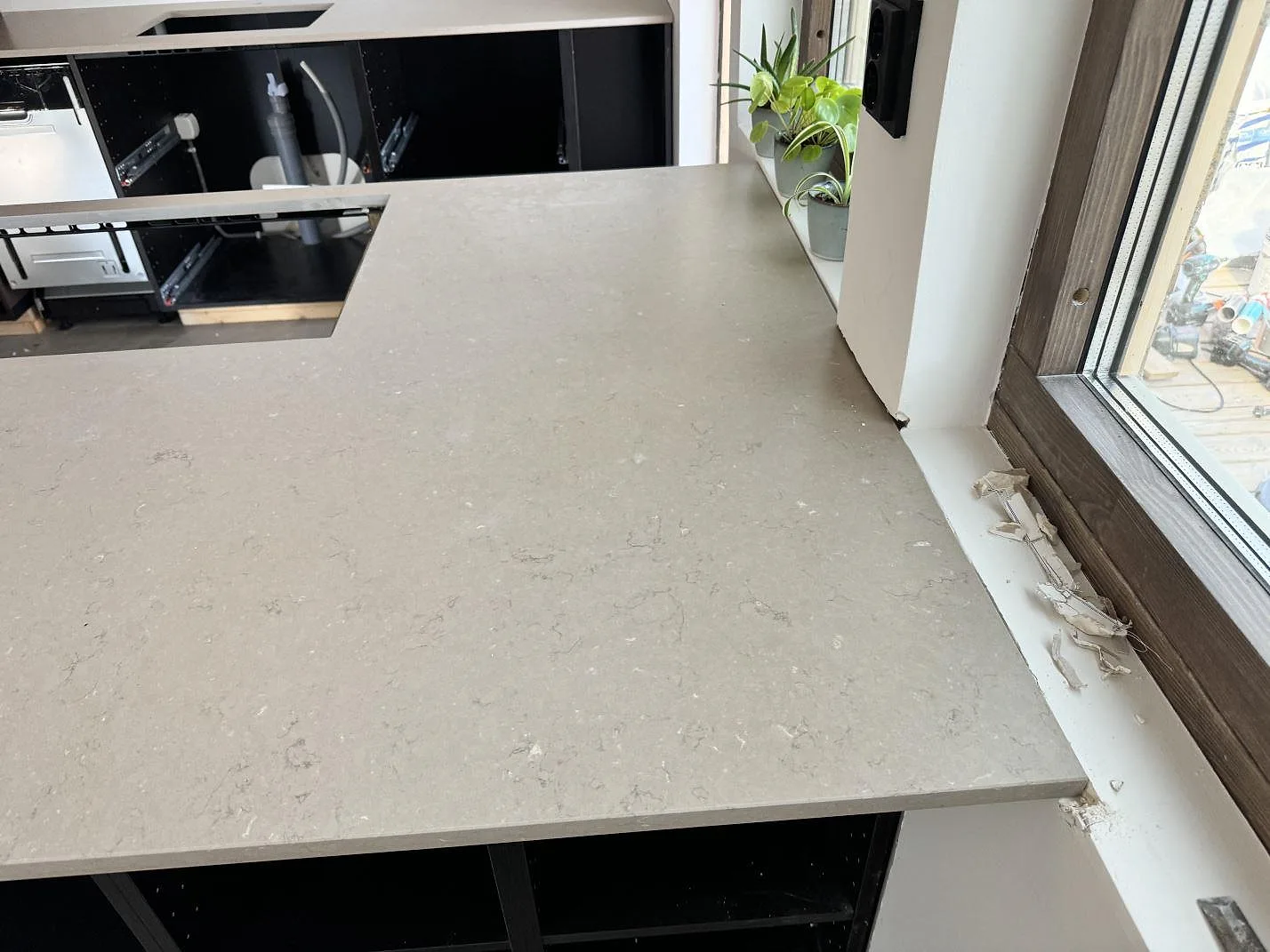 Køkkenbordplade i Silestone Coral Clay, Ystad – billede 6