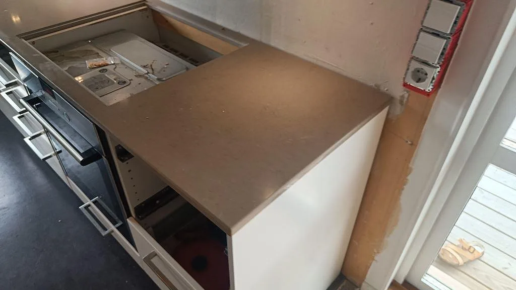 Køkkenbordplade i Silestone Coral Clay, Ytterby – billede 8
