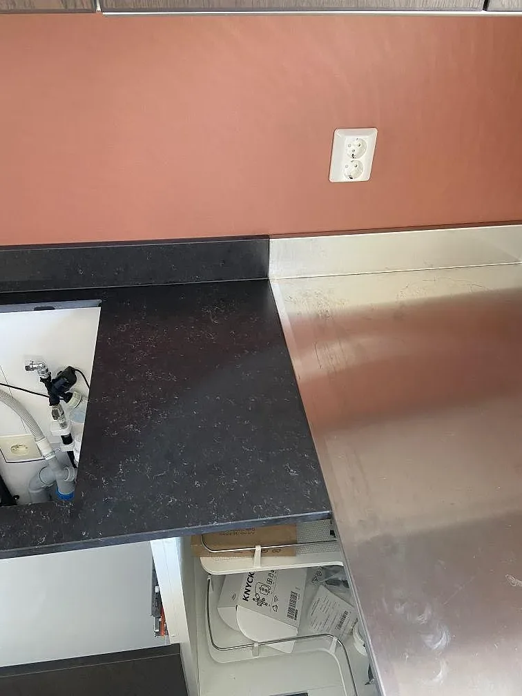 Køkkenbordplade i Silestone Corktown, Gråbo – billede 7