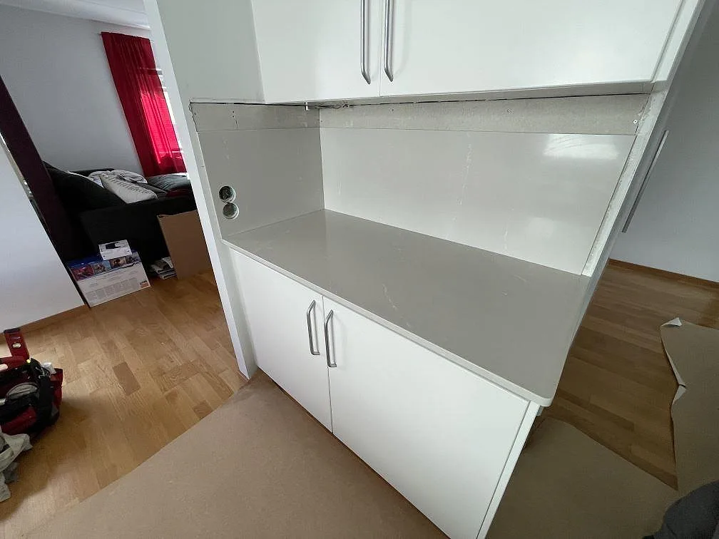 Køkkenbordplade i Silestone Desert Silver, Eskilstuna – billede 6