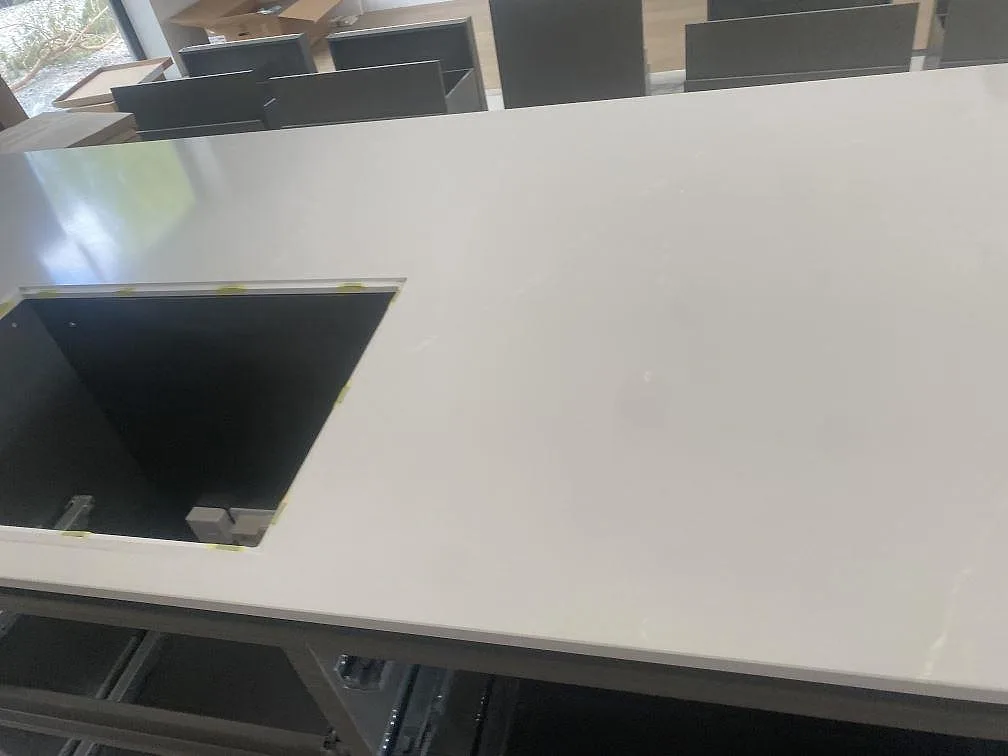 Køkkenbordplade i Silestone Desert Silver, Höllviken – billede 6