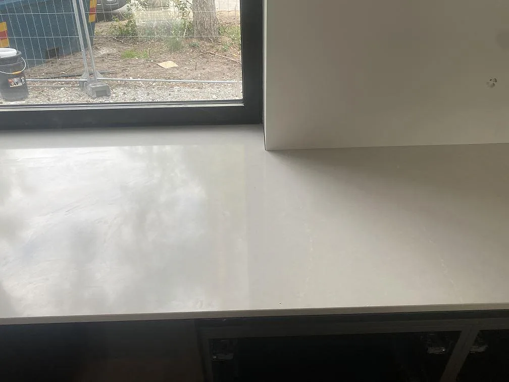 Køkkenbordplade i Silestone Desert Silver, Höllviken – billede 7