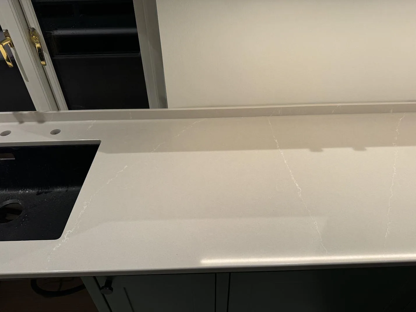 Køkkenbordplade i Silestone Desert Silver, Klagshamn – billede 7