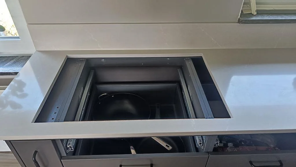 Køkkenbordplade i Silestone Desert Silver, Lidköping – billede 7