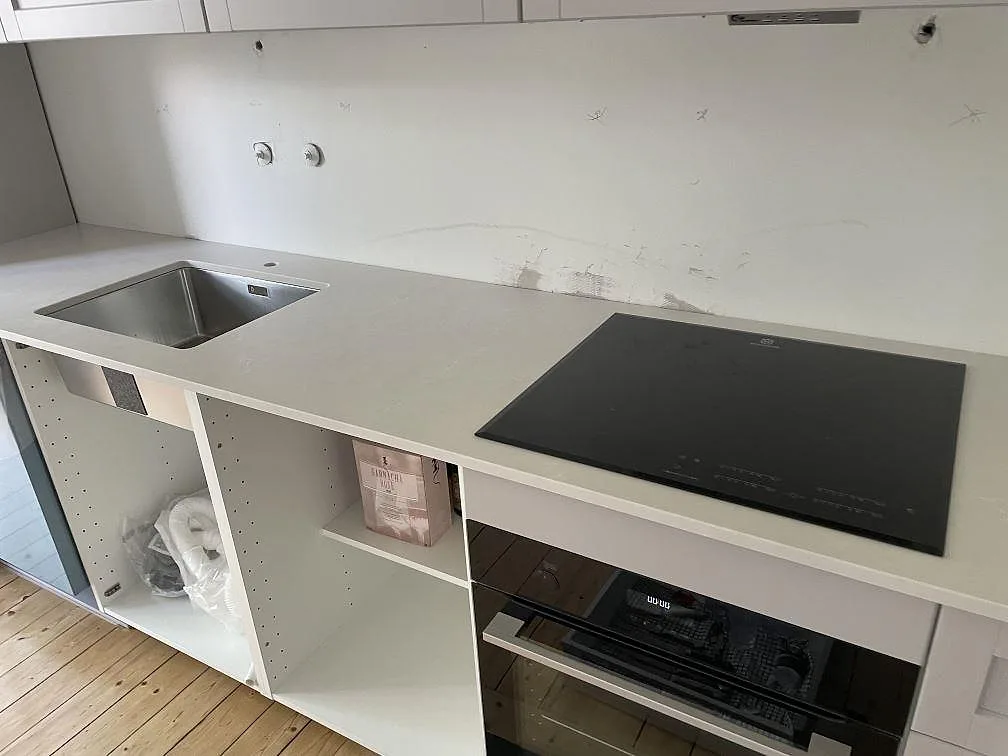 Køkkenbordplade i Silestone Desert Silver, Lund – billede 2