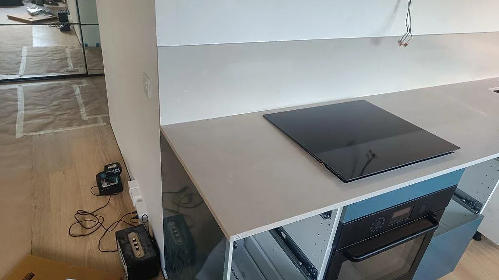 Køkkenbordplade i Silestone Desert Silver, Malmö – billede 2