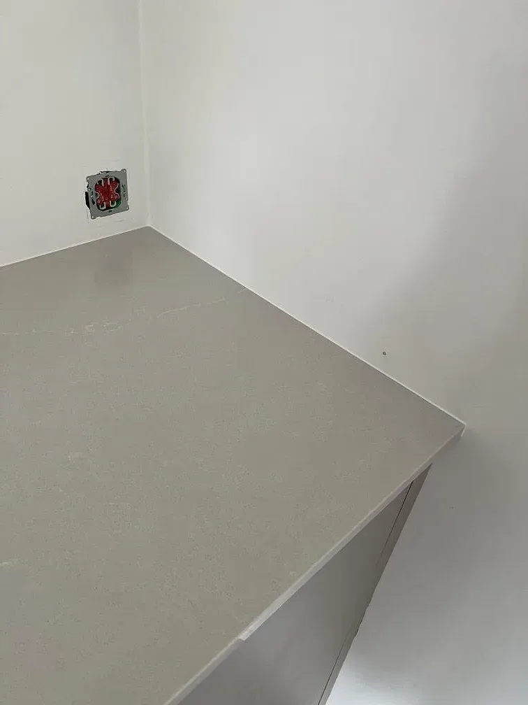 Køkkenbordplade i Silestone Desert Silver, Skanör – billede 7