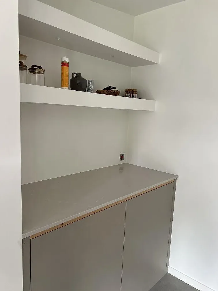 Køkkenbordplade i Silestone Desert Silver, Skanör – billede 5
