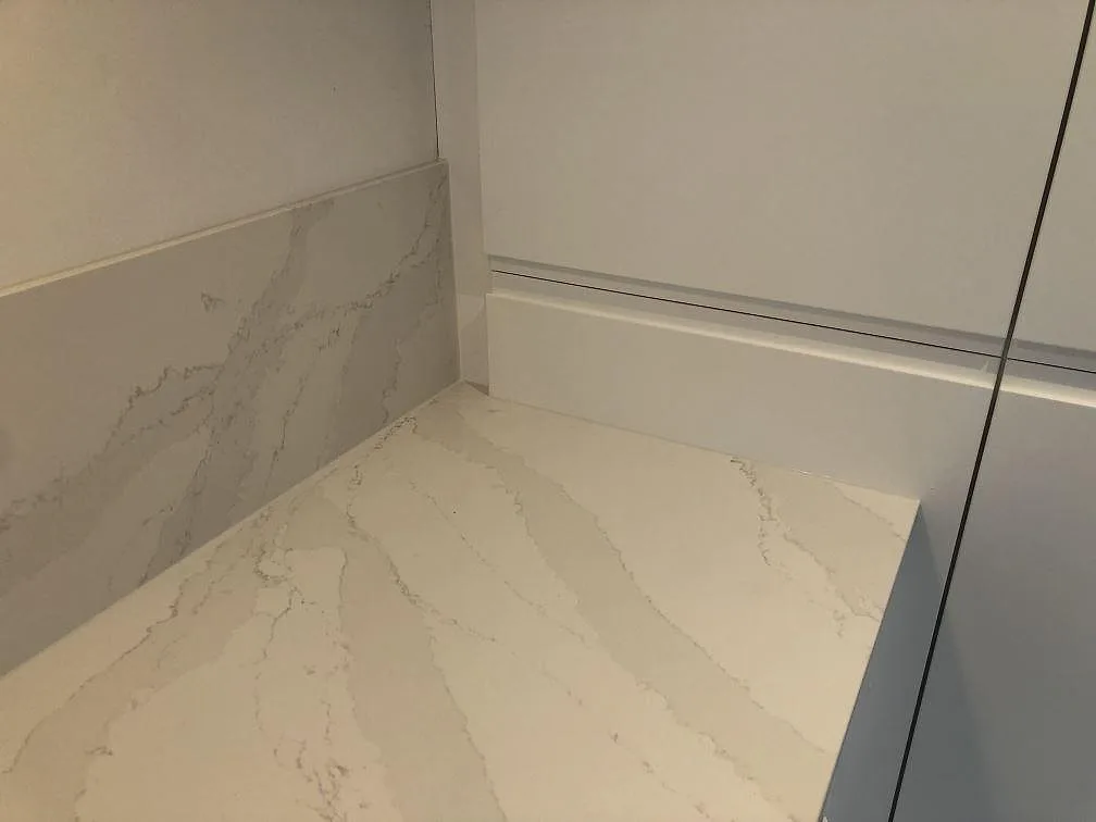 Køkkenbordplade i Silestone Eternal Calacatta Gold, Höör – billede 3