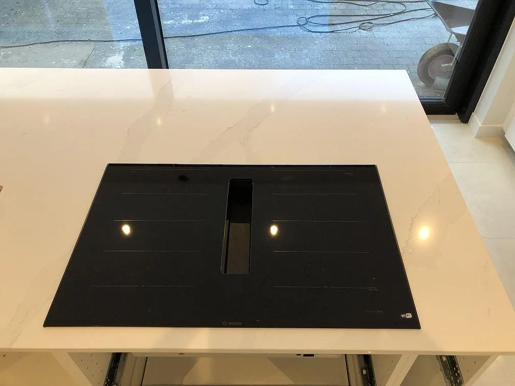 Køkkenbordplade i Silestone Eternal Calacatta Gold, Höör – billede 5