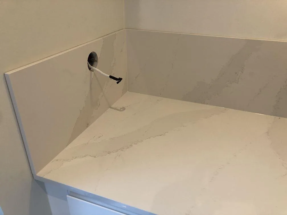 Køkkenbordplade i Silestone Eternal Calacatta Gold, Höör – billede 6