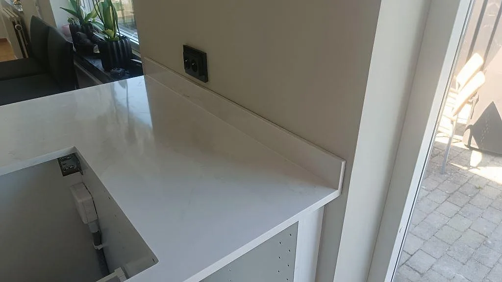 Køkkenbordplade i Silestone Eternal Calacatta Gold, Limhamn – billede 8