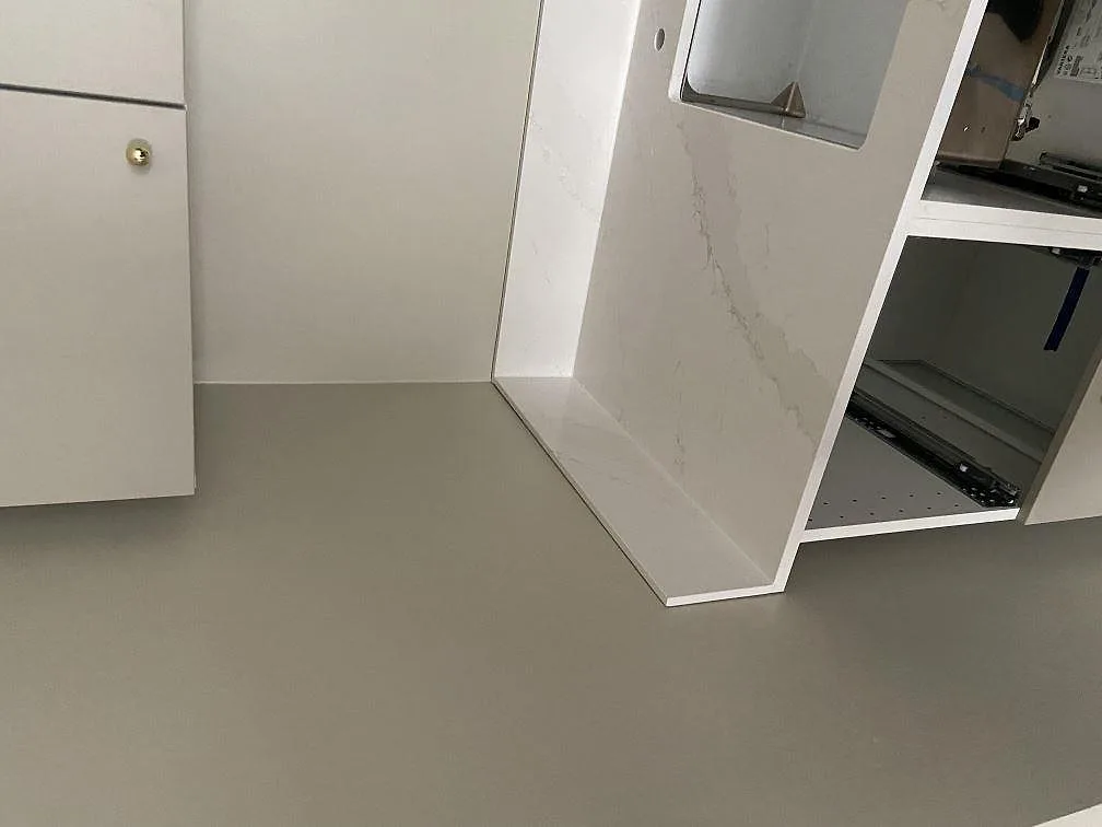 Køkkenbordplade i Silestone Eternal Calacatta Gold, Malmö – billede 2