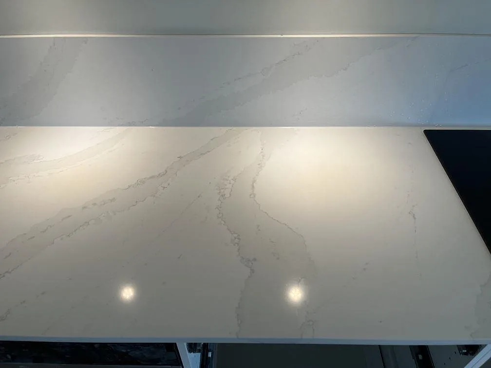 Køkkenbordplade i Silestone Eternal Calacatta Gold, Malmö – billede 8