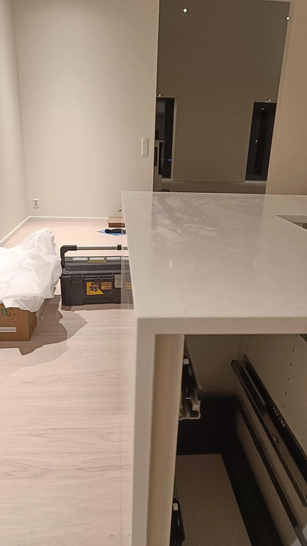 Køkkenbordplade i Silestone Eternal Calacatta Gold, Onsala – billede 8