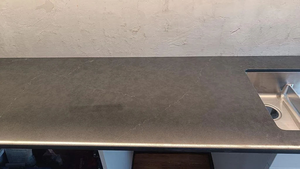 Køkkenbordplade i Silestone Eternal Charcoal Soapstone, Södra Sandby – billede 6
