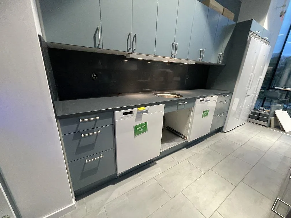 Køkkenbordplade i Silestone Eternal Charcoal Soapstone, Trollhättan – billede 4