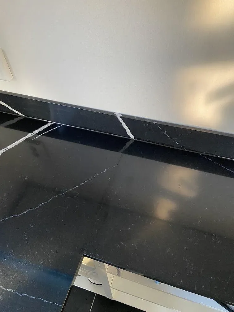 Køkkenbordplade i Silestone Eternal Marquina, Eslöv – billede 3