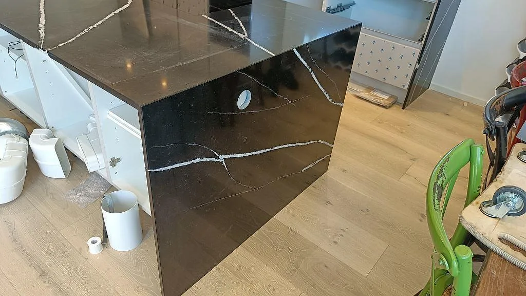 Køkkenbordplade i Silestone Eternal Marquina, Malmö – billede 7