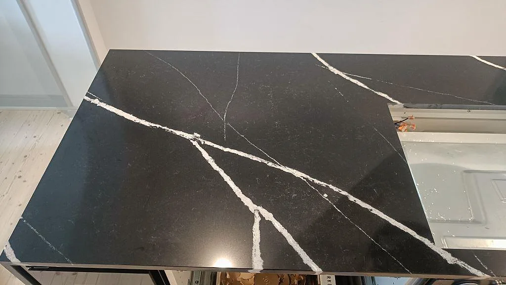 Køkkenbordplade i Silestone Eternal Marquina, Malmö – billede 5