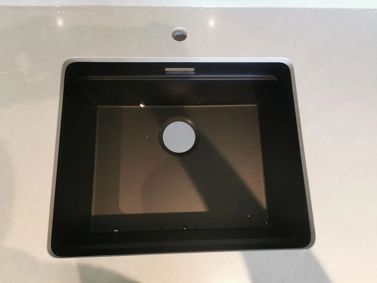 Køkkenø i Silestone Eternal Serena, Degeberga – billede 6