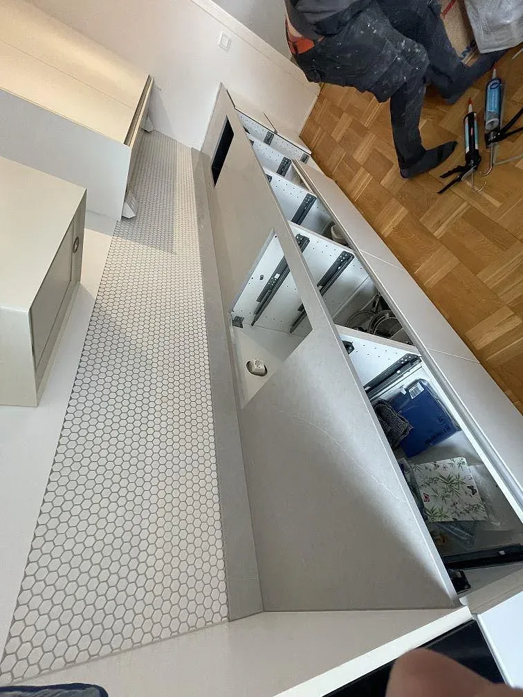Køkkenbordplade i Silestone Eternal Serena, Malmö – billede 7