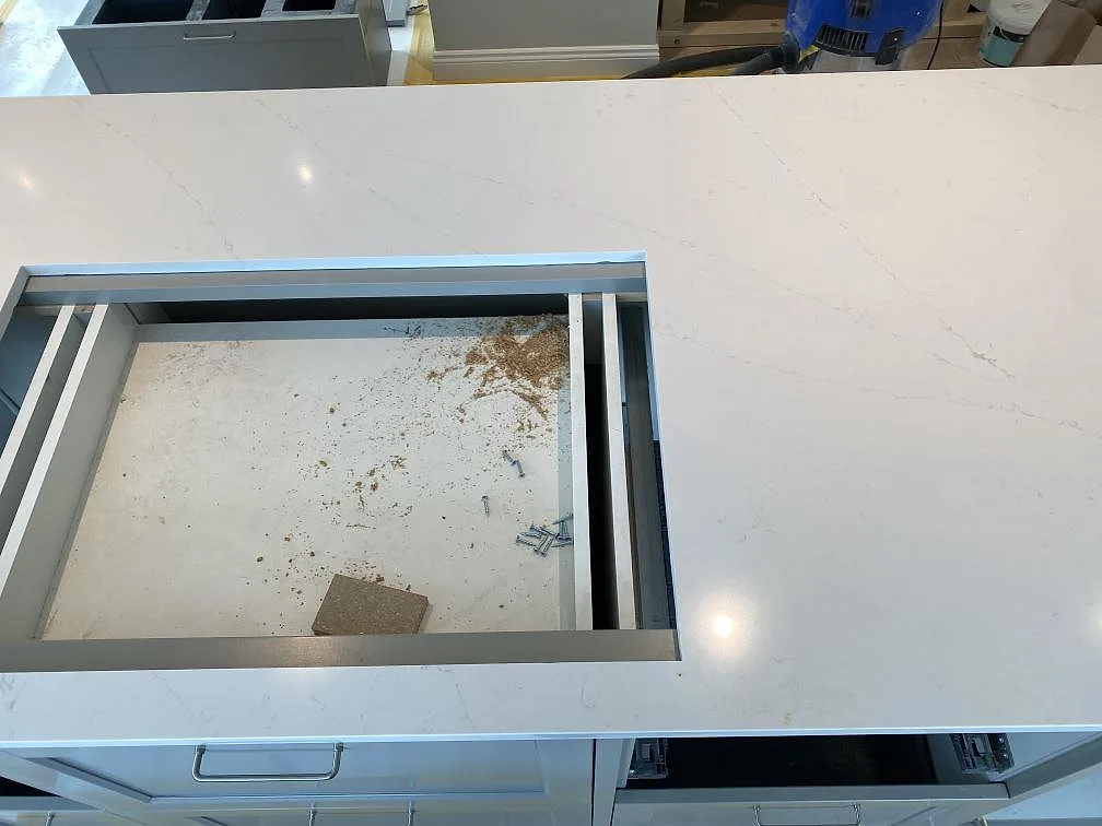 Køkkenbordplade i Silestone Eternal Statuario, Åryd – billede 6