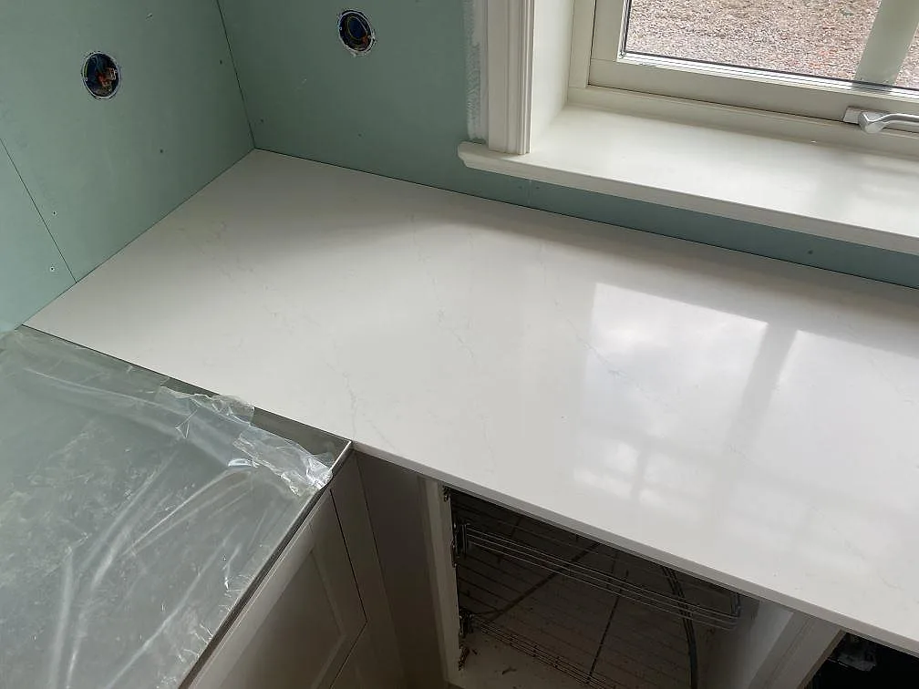 Køkkenbordplade i Silestone Eternal Statuario, Åryd – billede 7